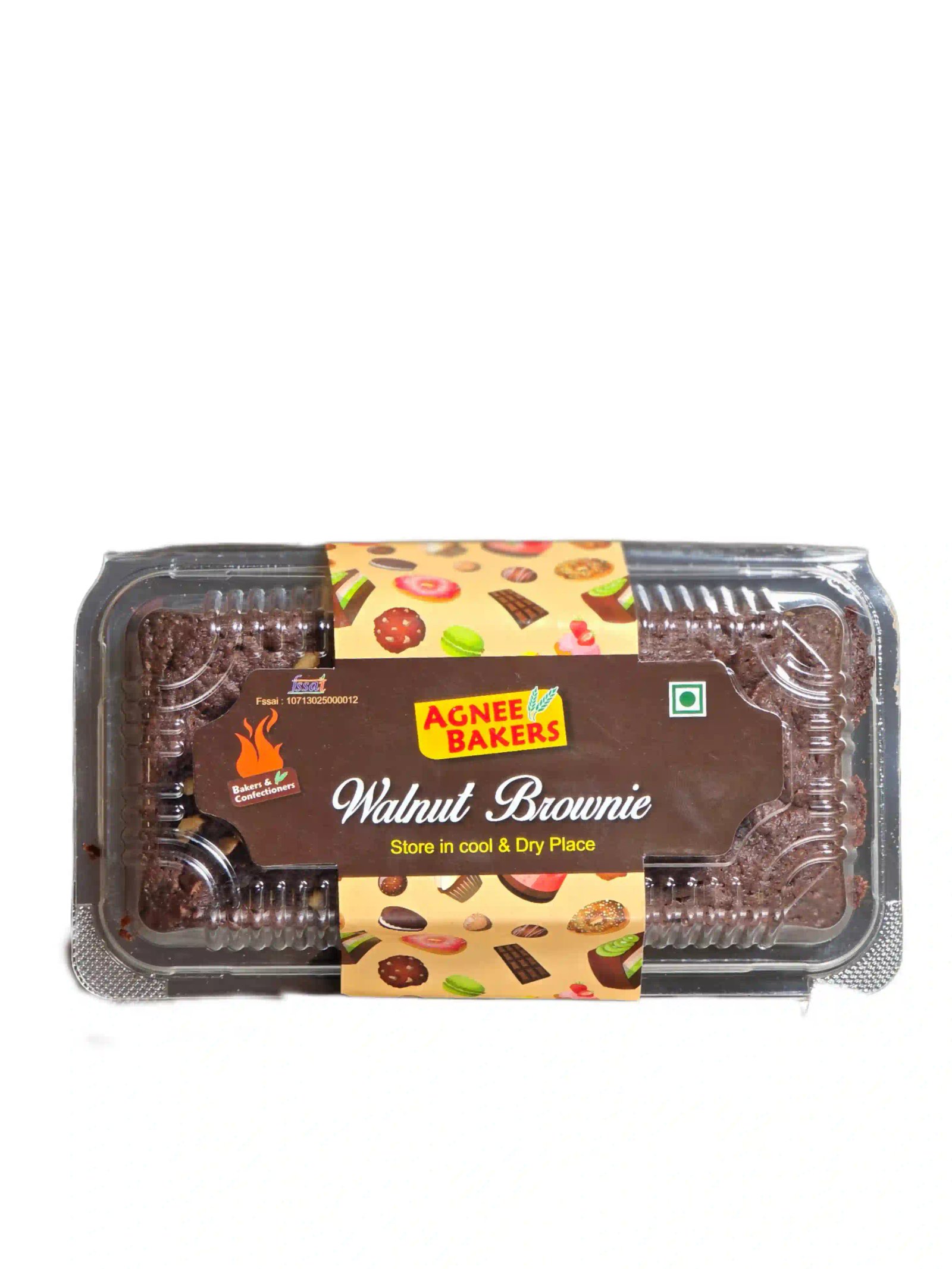 Walnut Brownie Cake